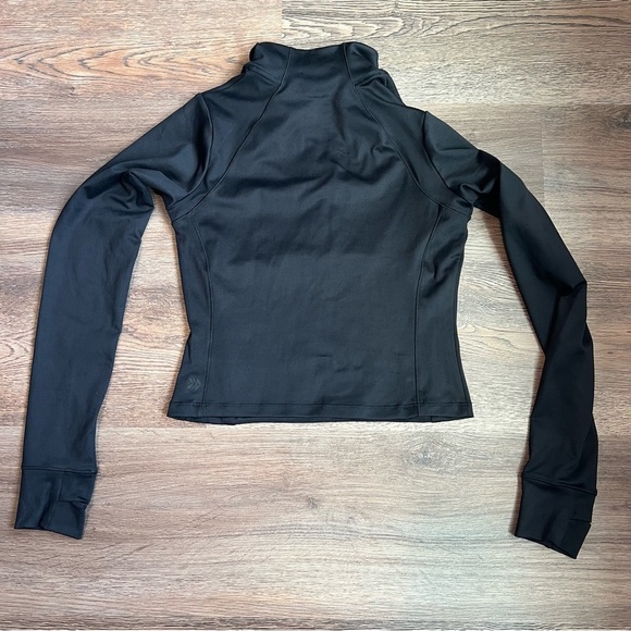 All in Motion Black Fitted Long Sleeve Jacket - Picture 3 of 4
